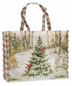 Peaceful Forest Large Shopping Tote Bags -Department Store 902069 03 1