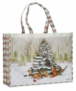 Peaceful Forest Large Shopping Tote Bags -Department Store 902069 06 1