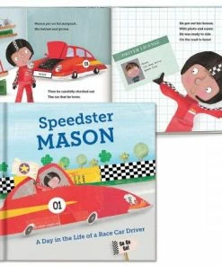 A Day In The Life Of A Race Car Driver Storybook