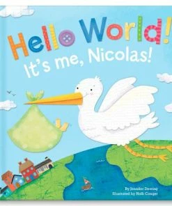 Hello World! Personalized Storybook For Boys