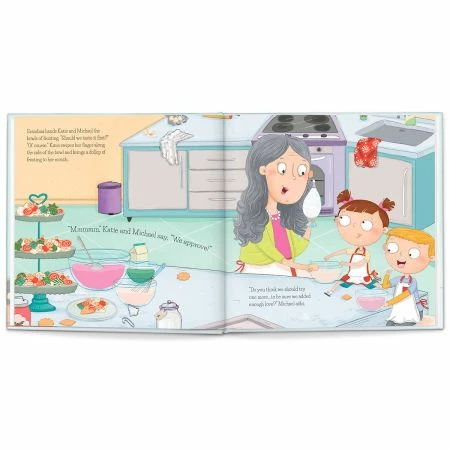 Baking Christmas Cookies Personalized StoryBook 2 Baking Christmas Cookies Personalized StoryBook - Image 2