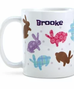 Bunnies Easter Icons Personalized Mug