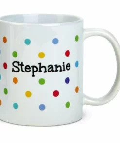 Dots Personalized Mug