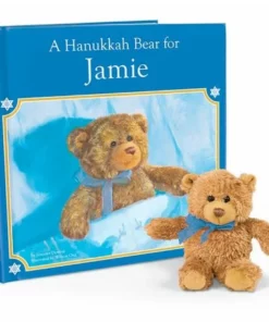 Personalized Hanukkah Bear Book