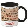 Coffee Wine Personalized Mug