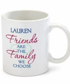 Friends Are Family Personalized Mug