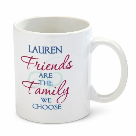 Friends Are Family Personalized Mug 1 Friends Are Family Personalized Mug