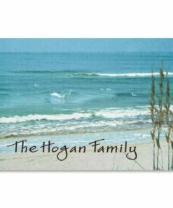 Seashore Personalized Doormat