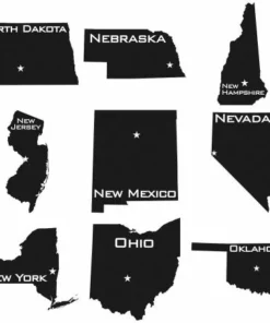 State Silhouette 11 Oz. Mug 13 State Silhouette 11 Oz. Mug -Department Store state silhouette mug 611225 5