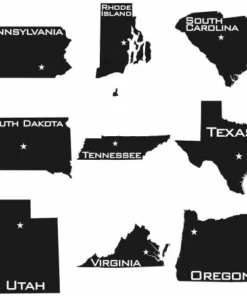 State Silhouette 11 Oz. Mug 14 State Silhouette 11 Oz. Mug -Department Store state silhouette mug 611225 6