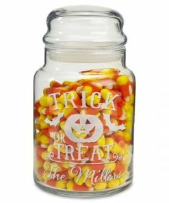 Trick Or Treat Personalized Treat Jar