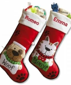 Personalized Pet Christmas Stockings -Department Store z814205 0g